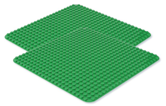 Klemmbaustein-Set Junior Bauplatten 2 Stück